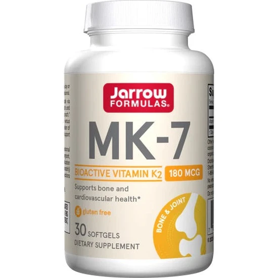 Jarrow Formulas Vitamin K2 MK7 180mcg Softgels