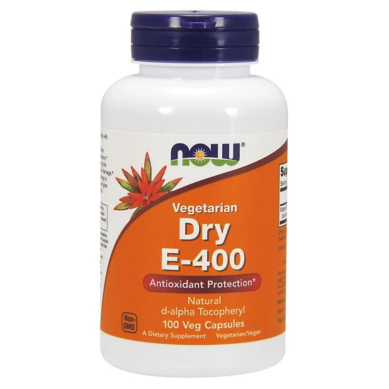 NOW Foods Vitamin E-400 Dry Vegetarian Capsules