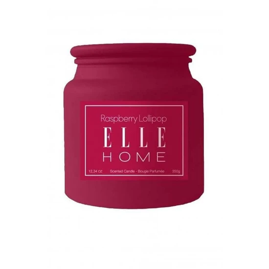 Elle Home Scented Candle Raspberry Lollipop