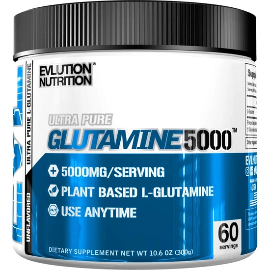 EVLution Nutrition Ultra Pure Glutamine 5000