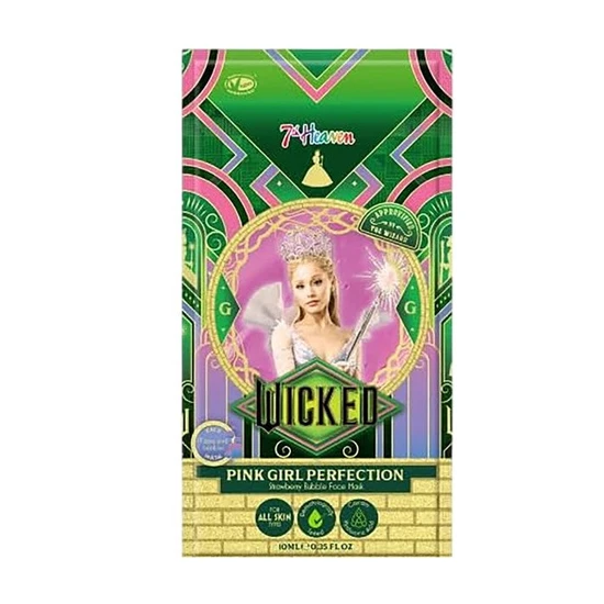 7th Heaven Wicked Pink Girl Perfection Strawberry Bubble Mask