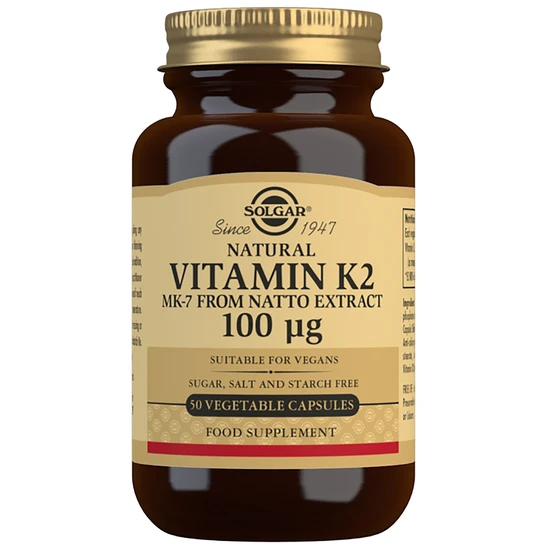 Solgar Vitamin K2 100ug Vegicaps