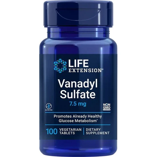 Life Extension Vanadyl Sulphate 7.5mg Tablets