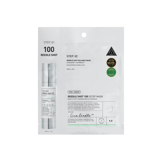 VT COSMETICS Gifts & Sets Mild Reedle Shot 100 2-Step Mask