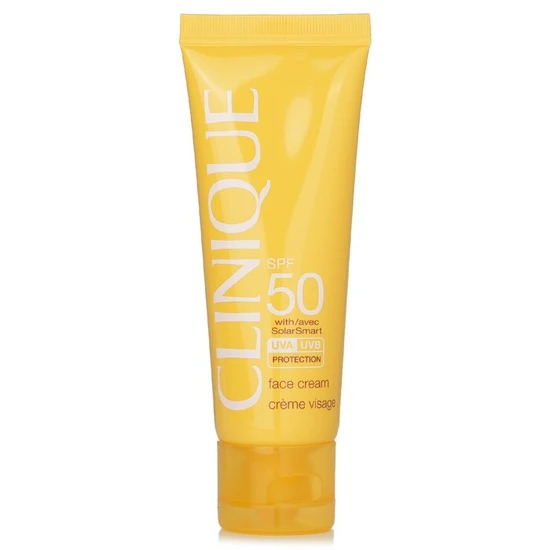 Clinique Sun Protection Face Cream With Solar Smart SPF 50