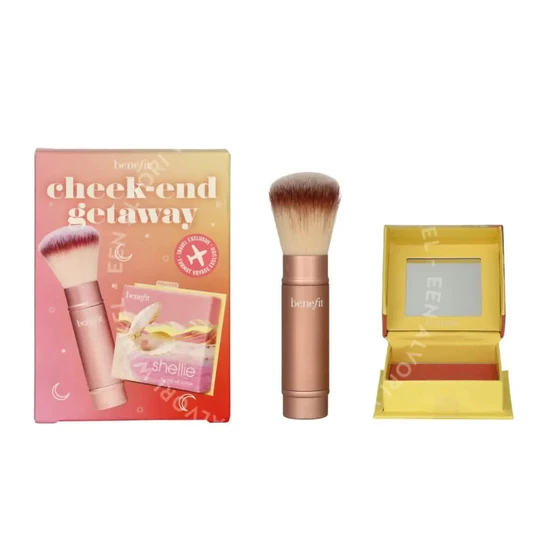 Benefit Shellie Blush Cheek-End Getaway Set Shellie Blush + Multitasking Brush
