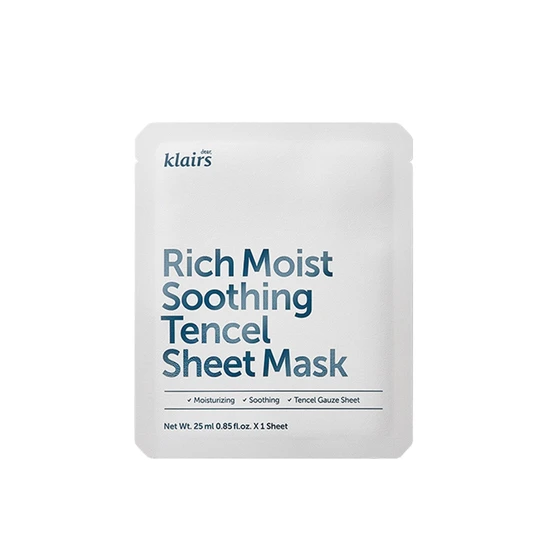 Dear Klairs Rich Moist Soothing Tencel Sheet Mask