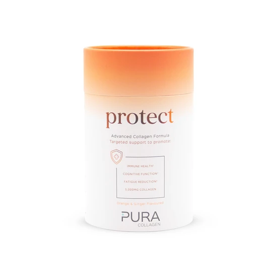 Pura Collagen Protect Advanced Collagen Formula Orange & Ginger