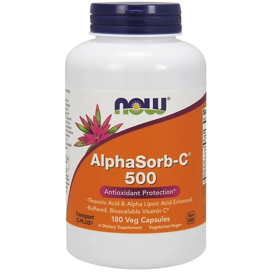 NOW Foods AlphaSorb-C 500mg Capsules
