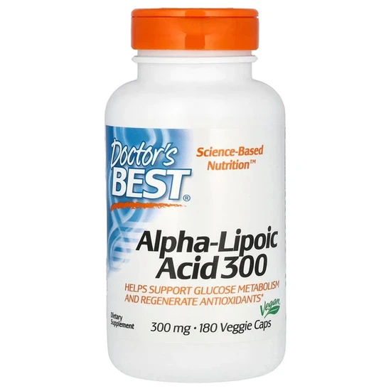Doctor's Best Alpha Lipoic Acid 300mg Vegicaps