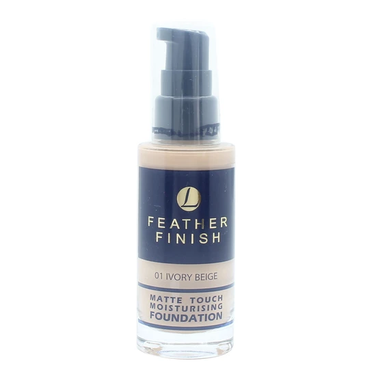 Lentheric Feather Finish Matte Touch Moisturising Foundation Ivory Beige 01