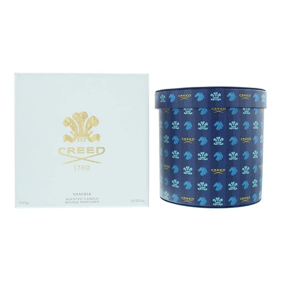 Creed Vanisia Blue Leather Candle