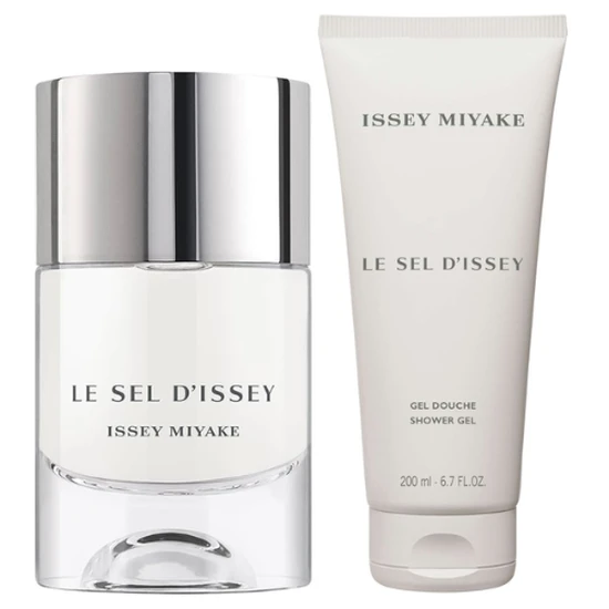 Issey Miyake Le Sel D'Issey Gift Set 50ml Eau De Toilette + 50ml Shower Gel