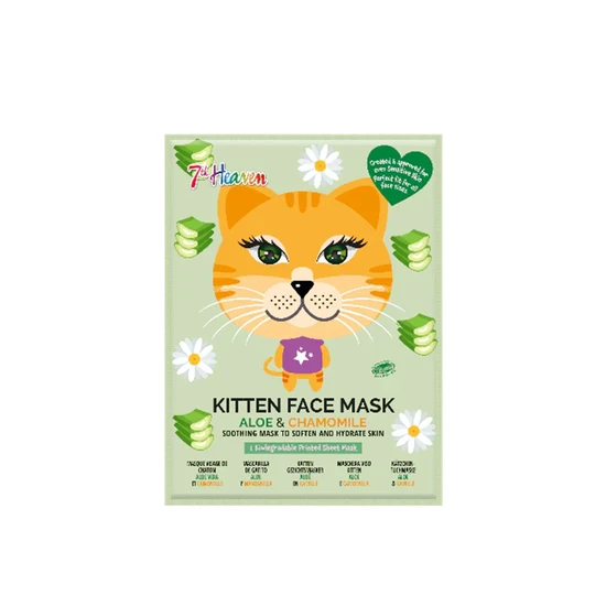 Montagne Jeunesse 7th Heaven Aloe & Chamomile Kitten Face Mask