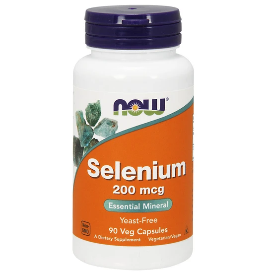NOW Foods Selenium 200mcg Capsules