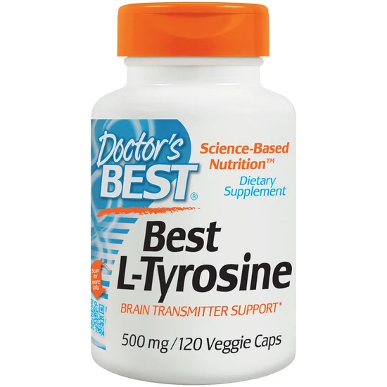 Doctor's Best Best L-Tyrosine 500mg Vegicaps