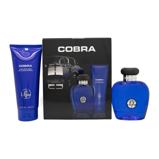 Carroll Shelby Blue Cobra Eau De Toilette 100ml Gift Set