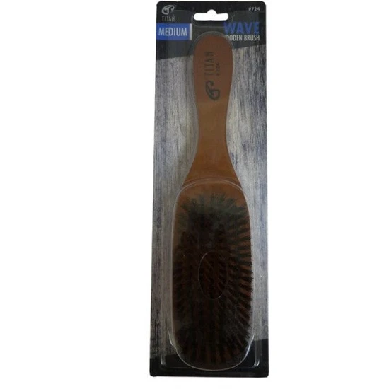 Titan Donna Titan Medium Wooden Wave Brush 724