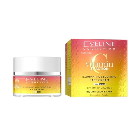 Eveline Vitamin C 3x Action Illuminating Soothing Face Cream