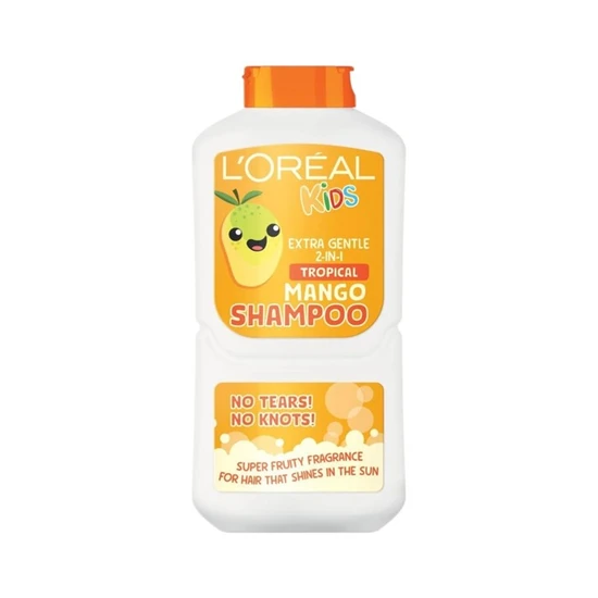 L'Oreal Paris Kids Extra Gentle 2 In 1 Tropical Mango Shampoo