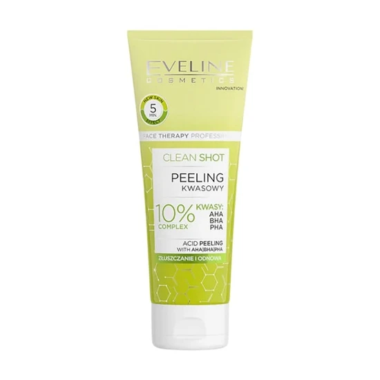 Eveline Clean Shot Face Acid Peeling 10% Acid Complex