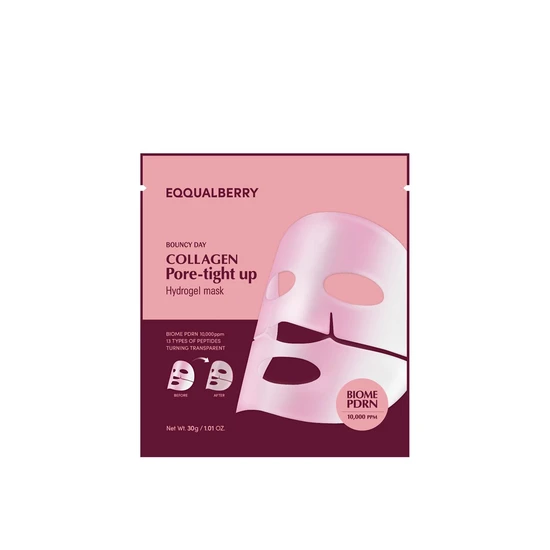 Eqqualberry Bouncy Day Collagen Pore-Tight Up Hydrogel Mask