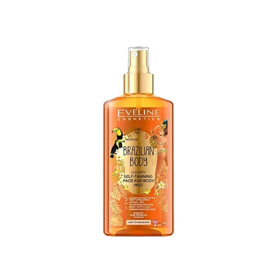 Eveline Brazilian Body Luxury Self Tanning Face & Body Mist
