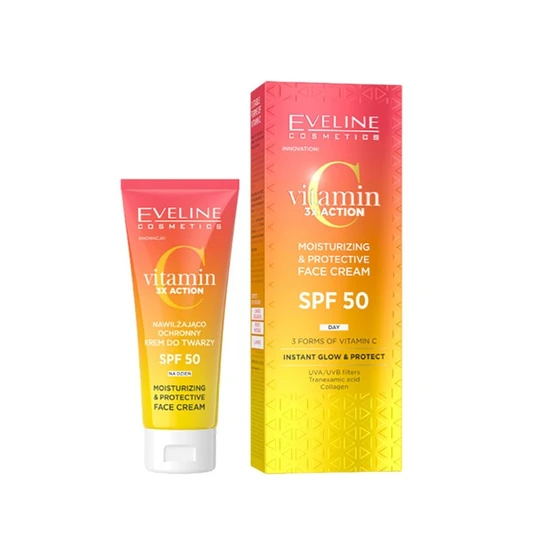 Eveline Vitamin C 3x Action Moisturising Protective Face Cream