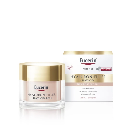 Eucerin Hyaluron-Filler + Elasticity Anti-Ageing Day Cream Rose SPF 30