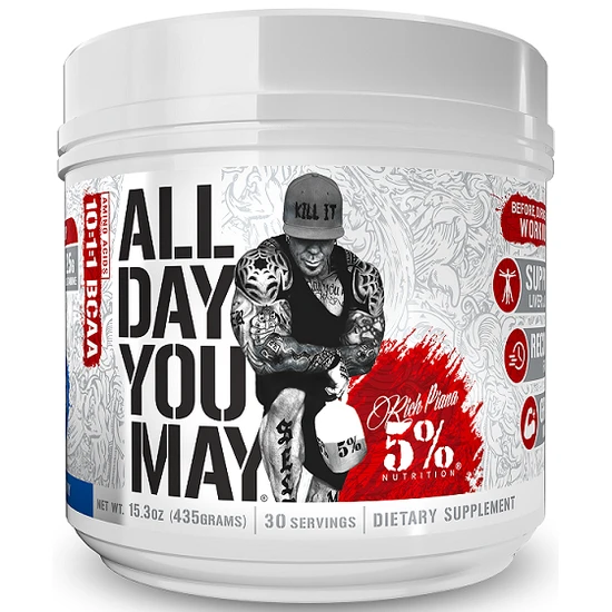 5% Nutrition AllDayYouMay Legendary Series