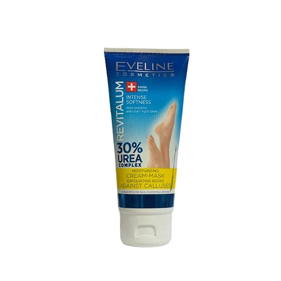 Eveline Cosmetics Revitalum 30% Urea Complex Moisturising Cream-Mask Exfoliating Socks