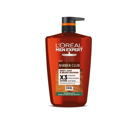 L'Oreal Paris Barber Club Body, Hair & Beard Shower