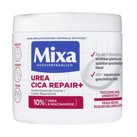 Mixa Urea Cica Repair Plus Renewing Cream