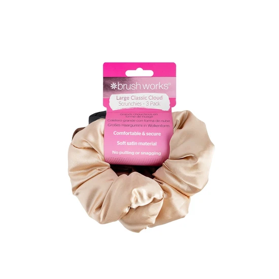 Brushworks Large Classic Cloud Scrunchies