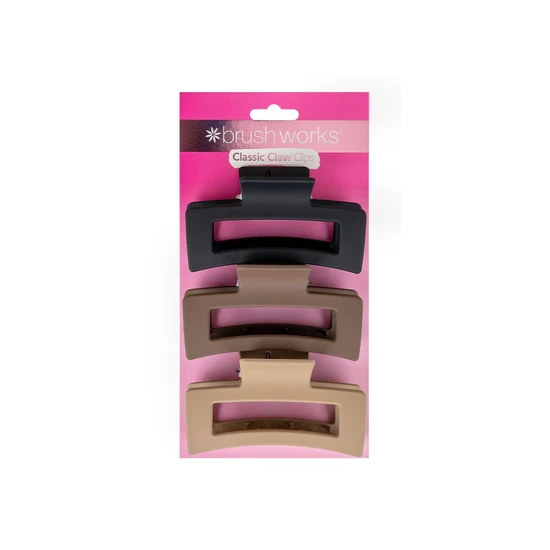 Brushworks Classic Claw Clips