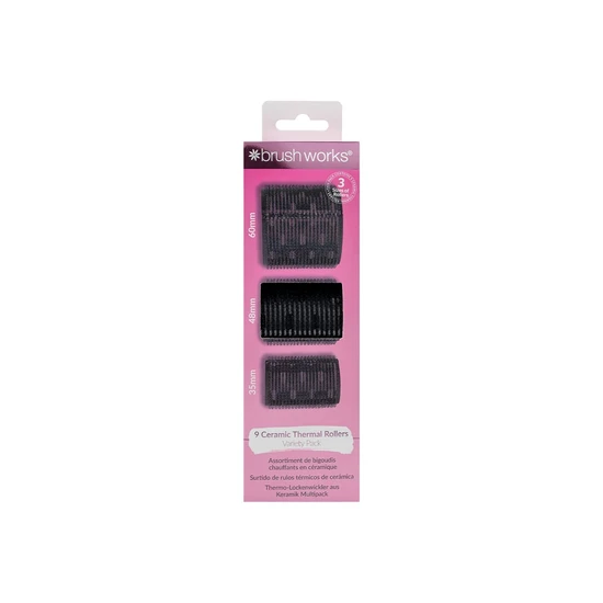 Brushworks Ceramic Thermal Rollers Variety Pack