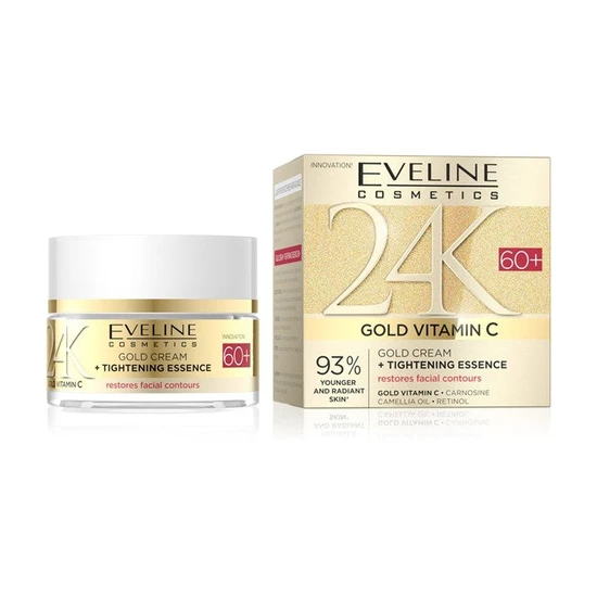 Eveline 24k Gold Vitamin C 60 Plus Gold Cream