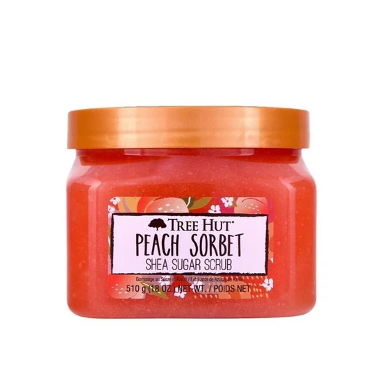 Tree Hut Peach Sorbet Shea Sugar Scrub 510G