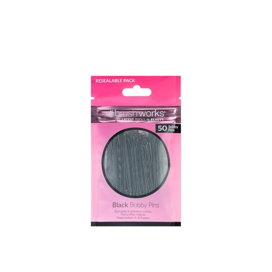 Brushworks Bobby Pins Black