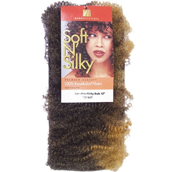 Sensationnel Soft N Silky Synthetic Afro Kinky Bulk