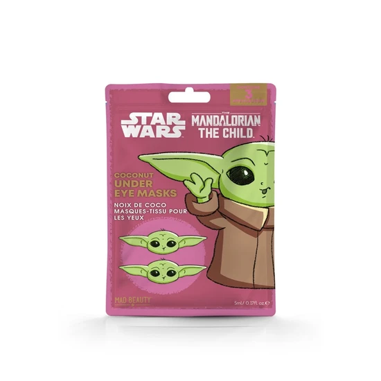 Mad Beauty Star Wars The Mandalorian The Child Coconut Under Eye Masks