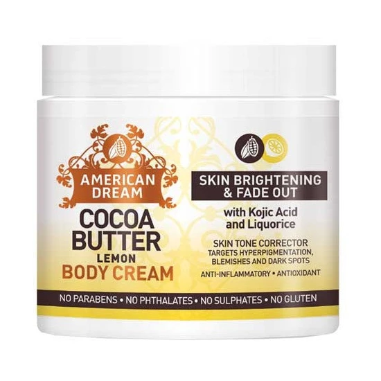 American Dream Cocoa Butter Lemon Body Cream