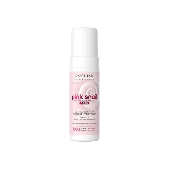 Eveline Pink Snail Ultra Soft Face Cleansing Foam
