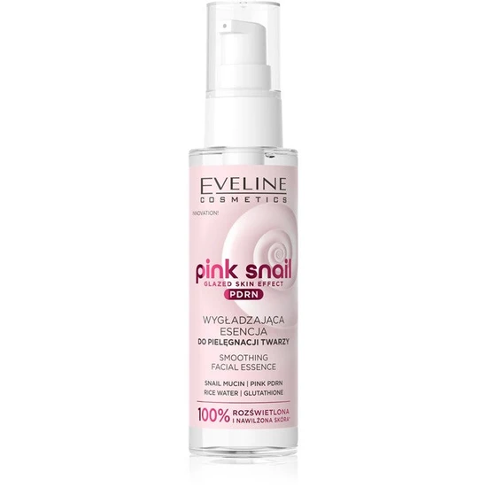 Eveline Pink Snail Smoothing Facial Essence