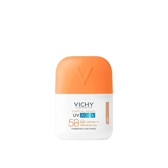 Vichy Capital Soleil UV Aqua Fluid Daily Tinted Sunscreen Light SPF 50