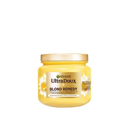 Garnier Ultimate Blends Blonde Remedy Sun-Kissed Chamomile & Flower Honey Mask