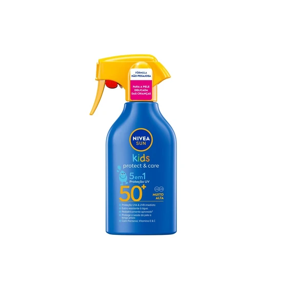 Nivea Sun Kids Protect & Care 5-In-1 Sunscreen Spray SPF 50+