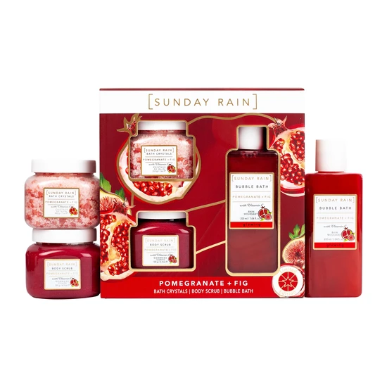 Sunday Rain Pomegranate & Fig Trio