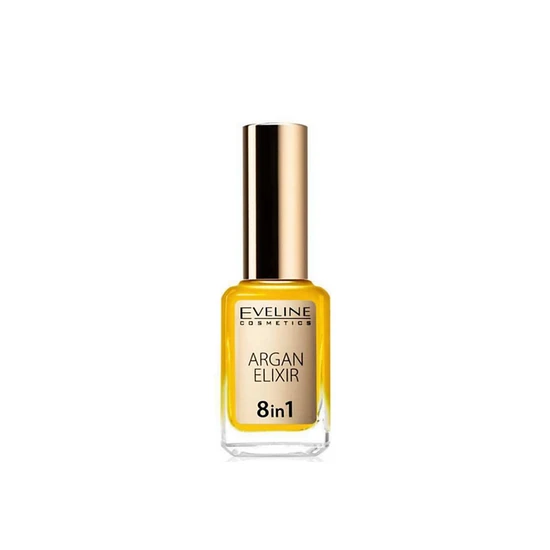 Eveline Nail Therapy Argan Elixir 8-In-1 Intensely Regenerating Oil