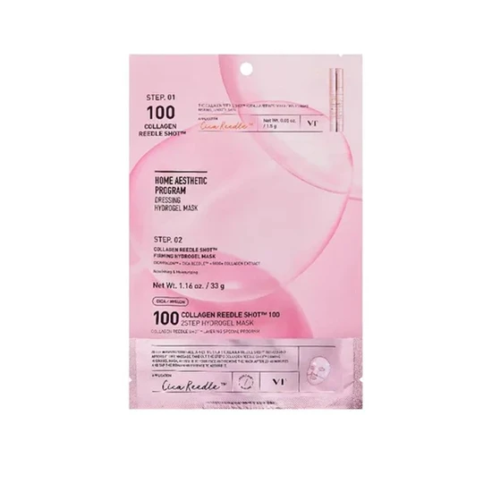 VT COSMETICS Collagen Reedle Shot 100 2step Mask Firming Hydrogel Face Mask